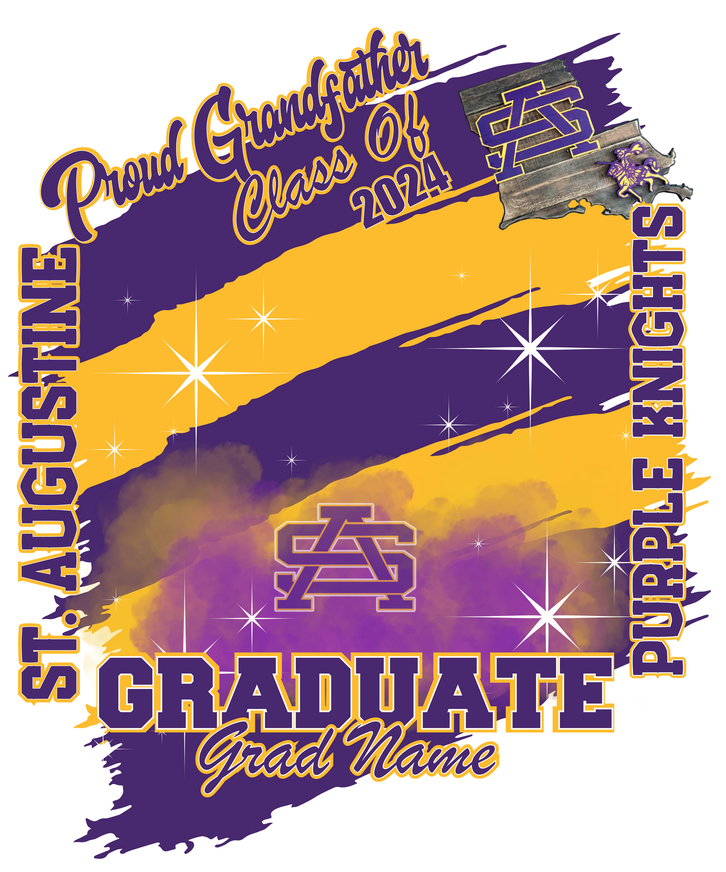 9 Editable Saint Augustine Graduate and Family of Graduate Designs