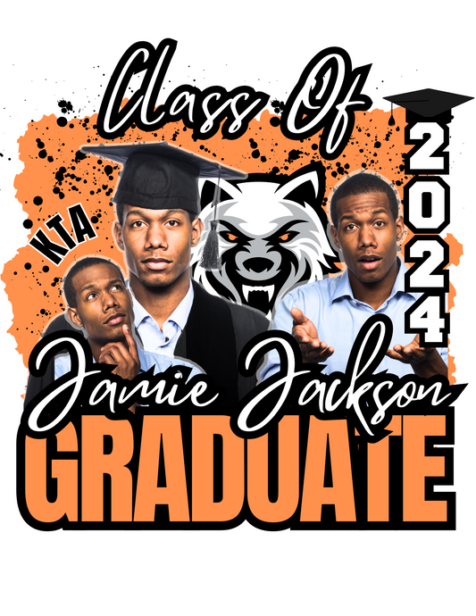 Orange Editable Graduation Design